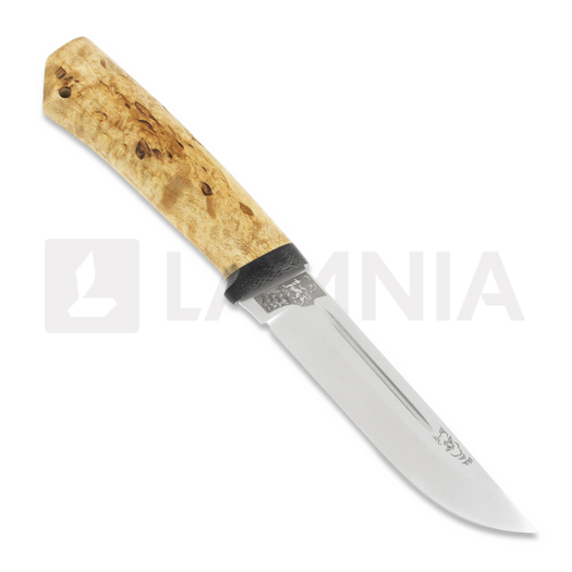 A&R Zlatoust Bekas Curly Birch kniv