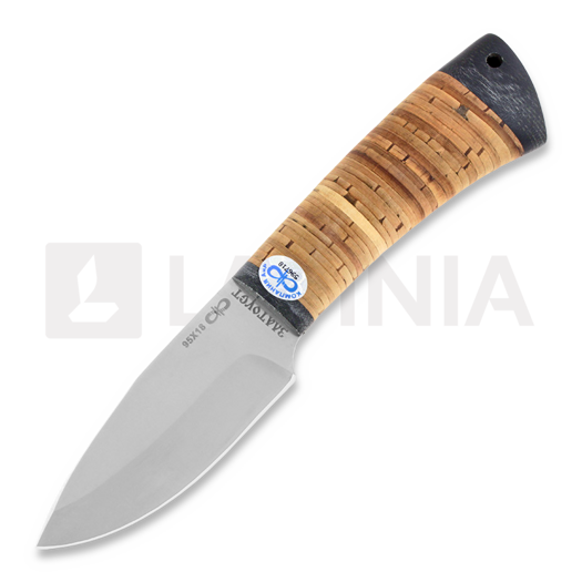 A&R Zlatoust Dobryi Birch Bark kniv
