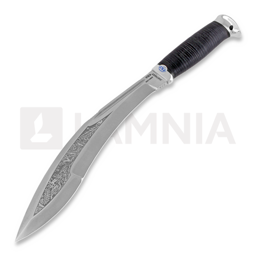 Faca kukri A&R Zlatoust Dzhungli Leather