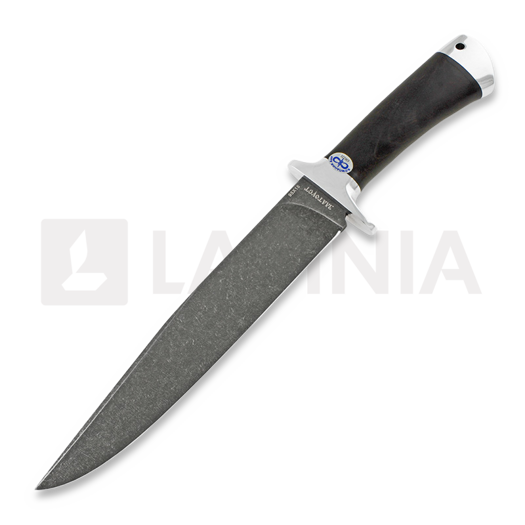 A&R Zlatoust Grizzly knife, grab, stonewashed