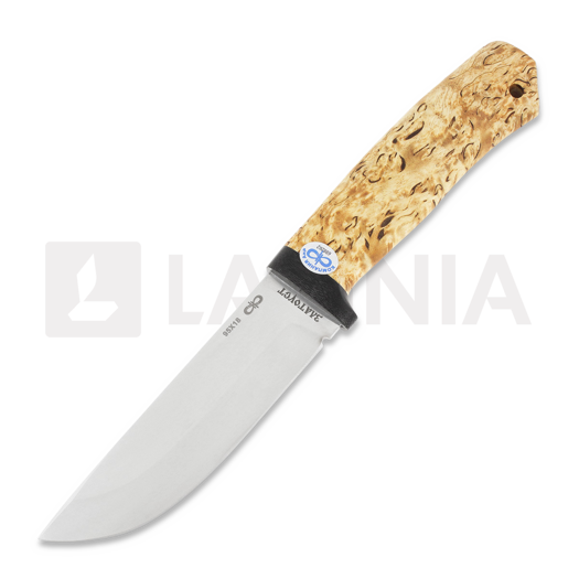 A&R Zlatoust Klychok-2 Jagdmesser, curly birch