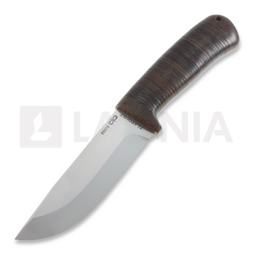 A&R Zlatoust Klychok-2 Jagdmesser, Leder