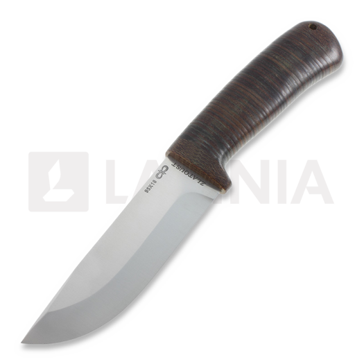 Coltello da caccia A&R Zlatoust Klychok-2, leather