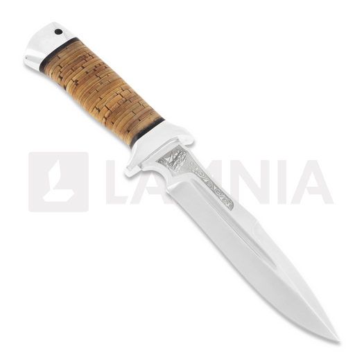 A&R Zlatoust Korsar 刀, birch bark