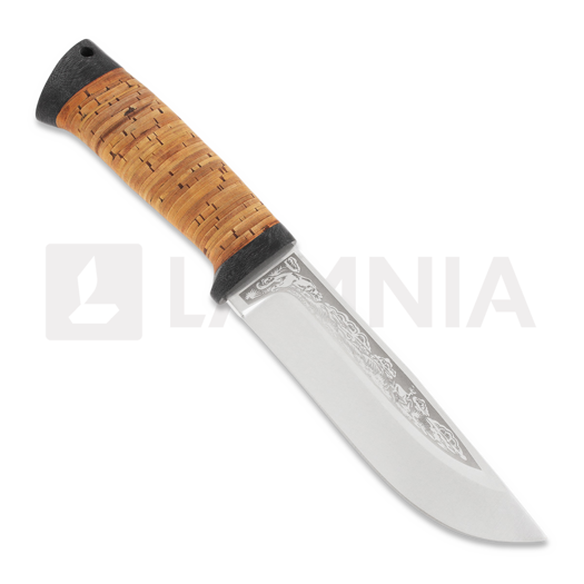 A&R Zlatoust Puma kniv, birch bark