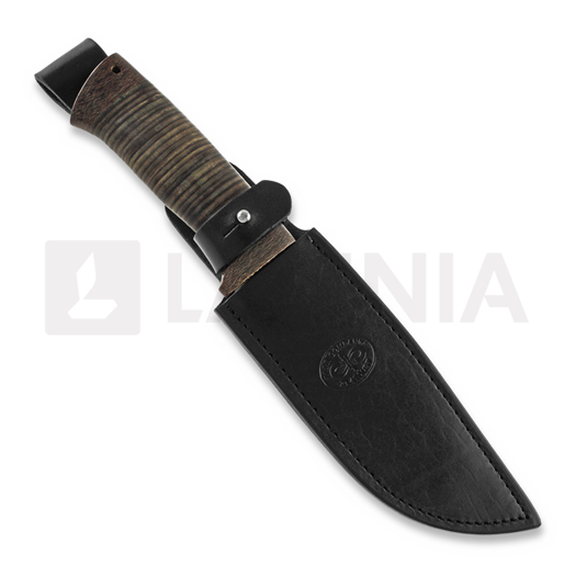 A&R Zlatoust Puma peilis, leather