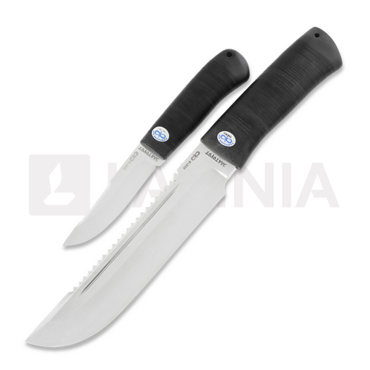 A&R Zlatoust Robinzon knife, leather
