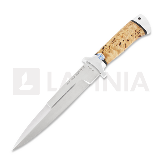 A&R Zlatoust Rys kniv, birch