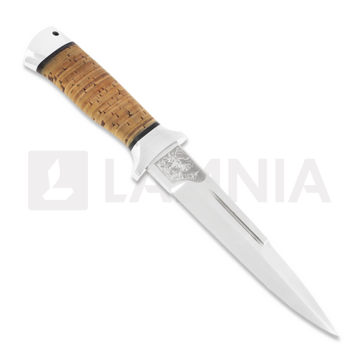 A&R Zlatoust Rys kniv, birch bark
