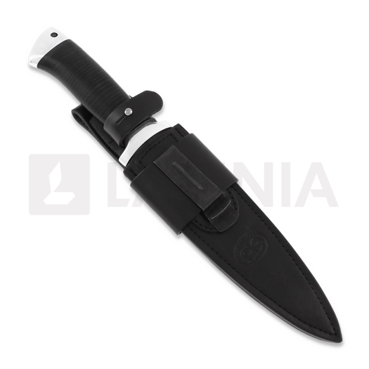 A&R Zlatoust Rys kniv, leather