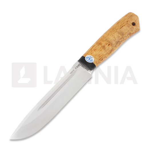 A&R Zlatoust Seliger jaktkniv, curly birch