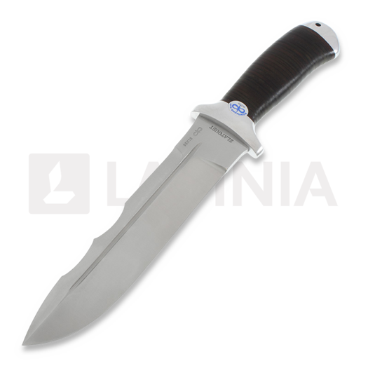 Cuchillo de caza A&R Zlatoust Sherhan, leather