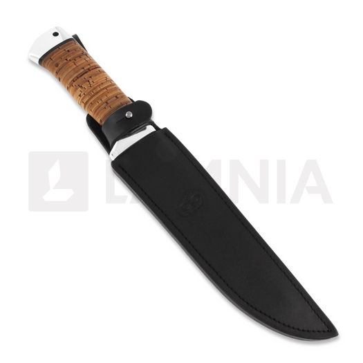 A&R Zlatoust Sokhatyi kniv, birch bark