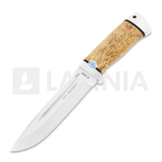 A&R Zlatoust Valdai knife, curly birch