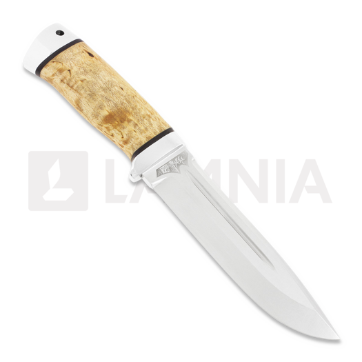 A&R Zlatoust Valdai kniv, curly birch