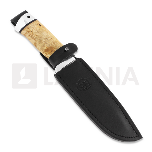 A&R Zlatoust Valdai kniv, curly birch