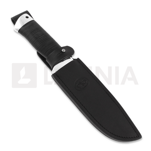 A&R Zlatoust Valdai kniv, leather
