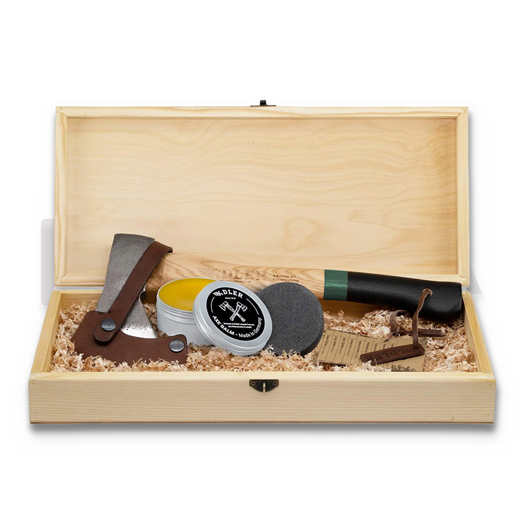 Adler Rheinland Hatchet green/black Gift Set, B-Stock