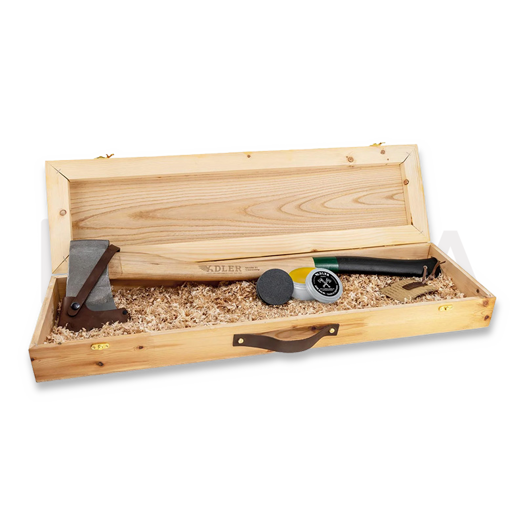 Adler Yankee Axe green/black Gift Set