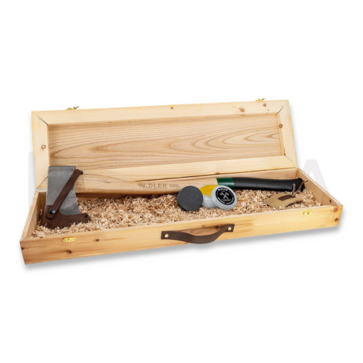 Adler Yankee Axe green/black Gift Set