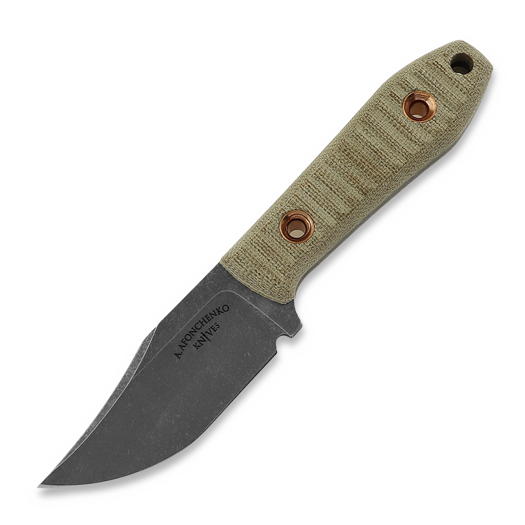 Afonchenko Knives City Bowie veitsi, coyote brown