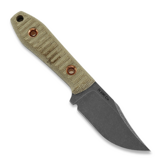 Afonchenko Knives City Bowie peilis, coyote brown