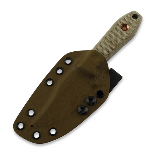 Afonchenko Knives City Bowie kniv, coyote brown