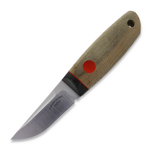 Afonchenko Knives Hi-Tech Puukko veitsi, coyote brown