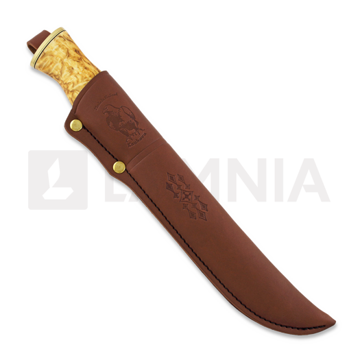 Ahti Leuku 18 natural puukko, premium visaa 9618P