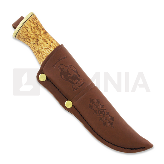 Ahti Leuku 9 natural puukko, premium visaa 9609P