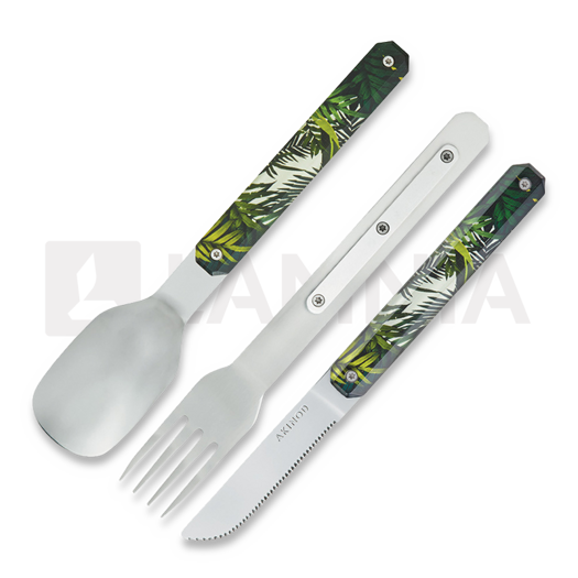 Akinod 12H34 Magnetic Cutlery Set