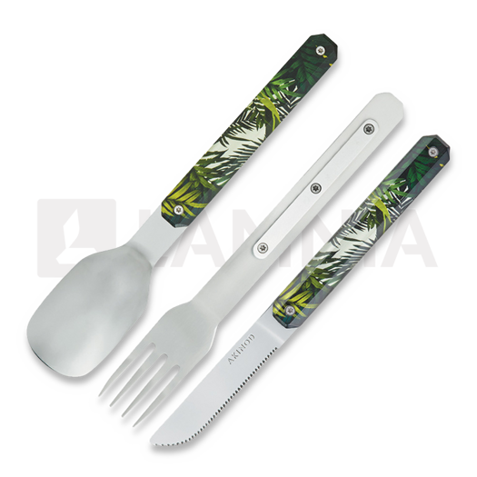 Akinod 12H34 Magnetic Cutlery Set