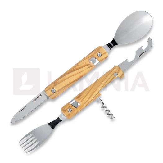 Akinod 13H25 Folding Cutlery Set