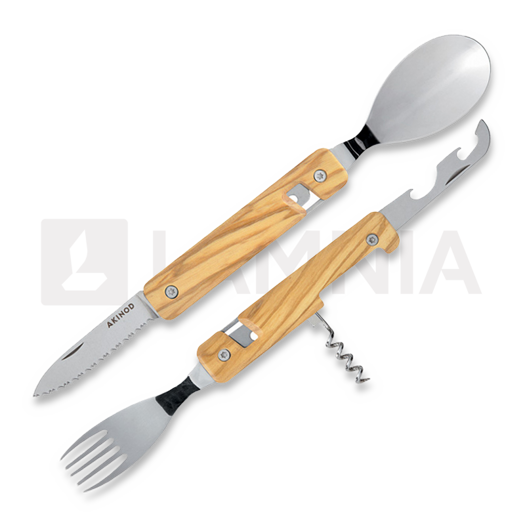 Akinod 13H25 Folding Cutlery Set