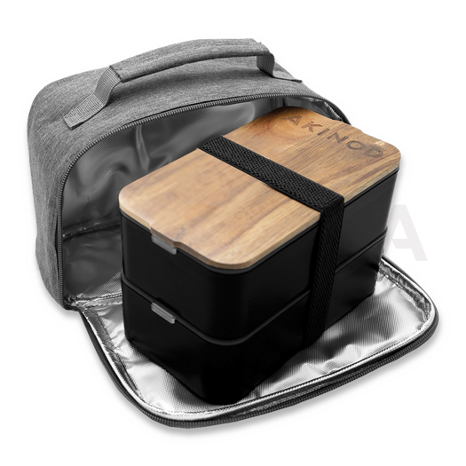 Akinod Bento Lunch Bag Gray