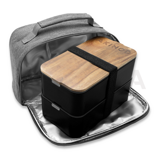 Akinod Bento Lunch Bag Gray