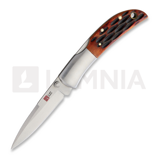 Al Mar Hawk Lockback Bone Taschenmesser