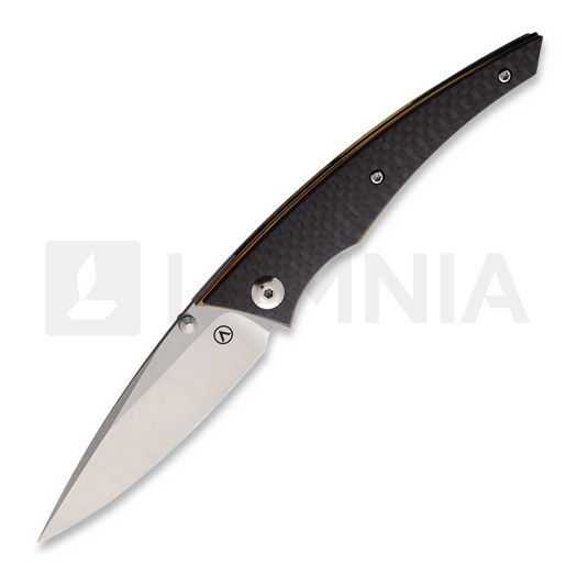 Alliance Designs Chisel Carbon Fiber folding knife, Bronze