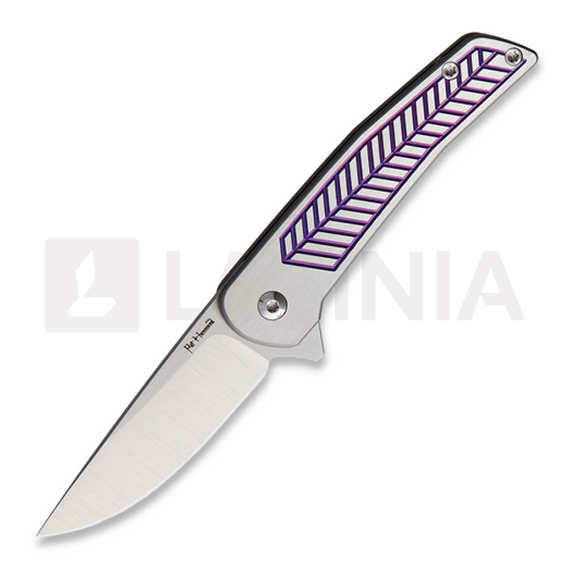 Coltello pieghevole Alliance Designs Scout Framelock, porpora