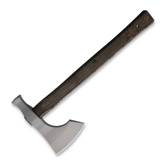 Tomahawk American Tomahawk Model 2 Silver Head Tan Kydex