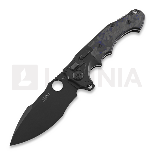 Skladací nôž Andre de Villiers Alpha, Black/Blueshred
