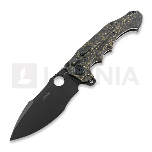 Nóż składany Andre de Villiers Alpha, Black/Coppershred