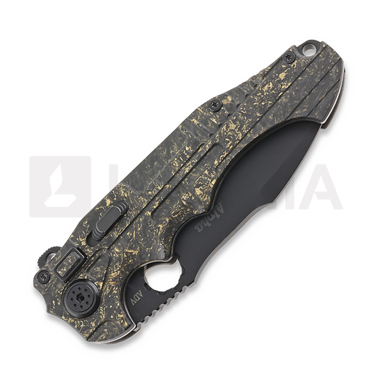 Coltello pieghevole Andre de Villiers Alpha, Black/Coppershred
