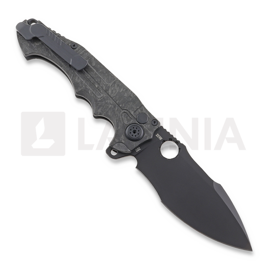 Andre de Villiers Alpha sulankstomas peilis, Black/Marble CF