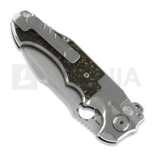 Zavírací nůž Andre de Villiers Alpha, satin with copper shred