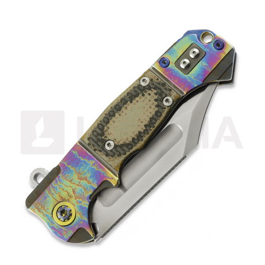 Couteau pliant Andre de Villiers Badlands 2, Custom Acid Rain