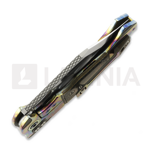 Couteau pliant Andre de Villiers Badlands 2, Custom Acid Rain