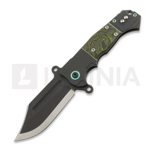 มีดพับ Andre de Villiers Badlands 2 Kalguard, Green/Black Fat Carbon