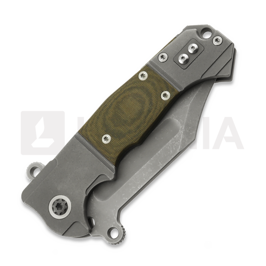 Πτυσσόμενο μαχαίρι Andre de Villiers Badlands 2 Stonewash, Custom