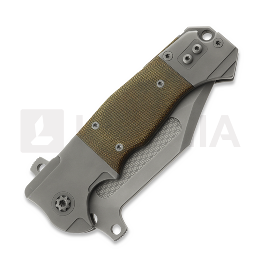 Складний ніж Andre de Villiers Badlands 2 Stonewash, Custom